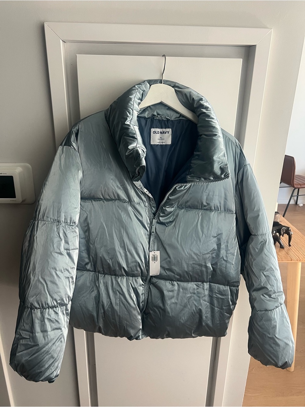 NEW LIGHT BLUE PUFFER